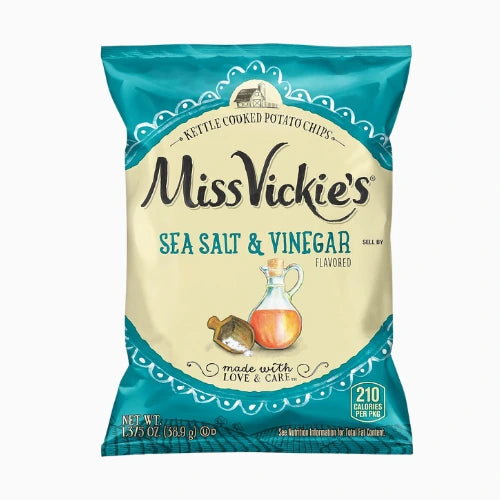 Miss Vickie's Sea Salt & Vinegar Kettle Cooked Chips